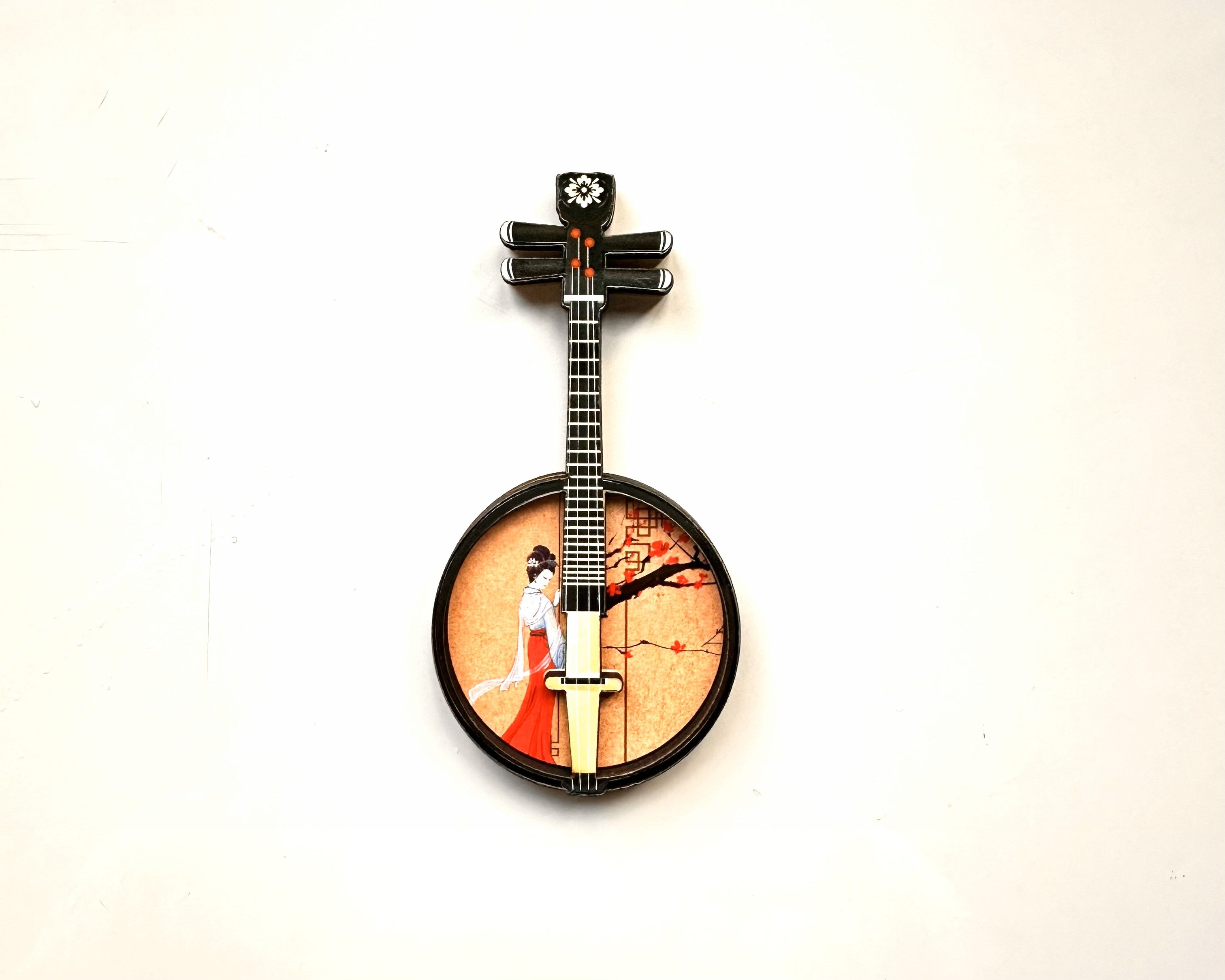 Chinese Music Instrument Fridge Magnet